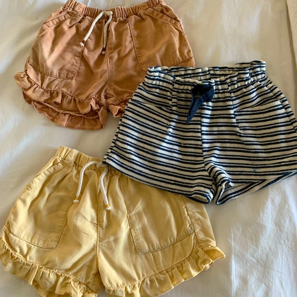 Zara Bottoms Bundle Of 23t Zara Girls Shorts Poshmark